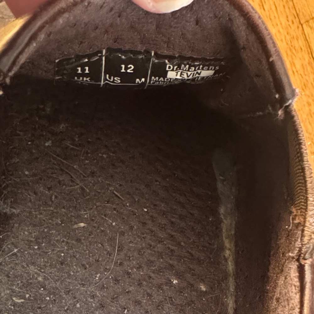 Dr. Martens Dark Brown Leather Slip-Ons - Used - Picture 9 of 9